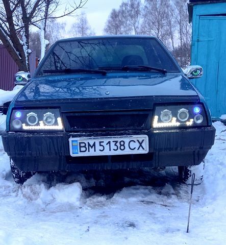 Синій ВАЗ 21099, об'ємом двигуна 1.5 л та пробігом 0 тис. км за 1299 $, фото 3 на Automoto.ua