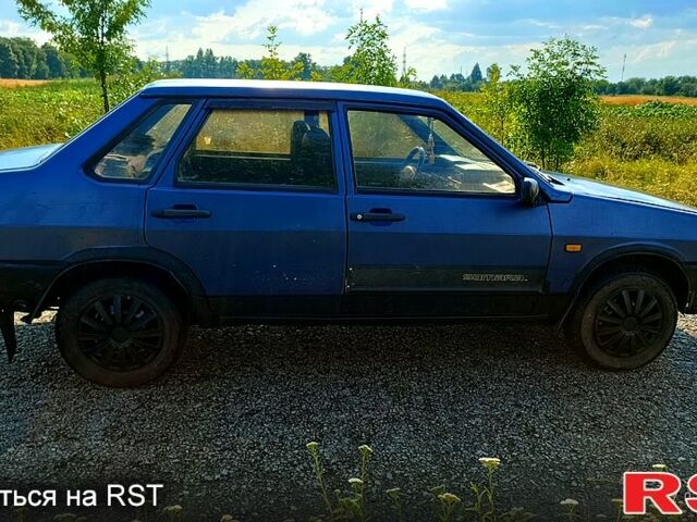 Синий ВАЗ 21099, объемом двигателя 1.5 л и пробегом 333 тыс. км за 750 $, фото 2 на Automoto.ua
