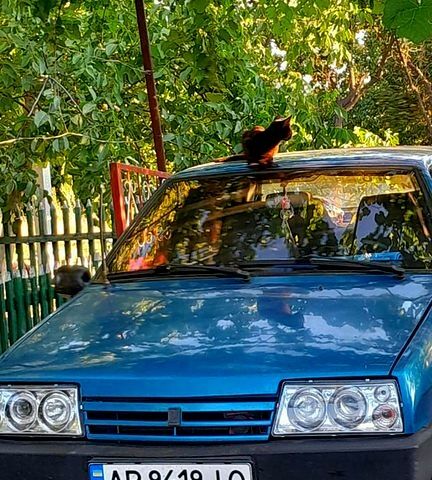 Синий ВАЗ 21099, объемом двигателя 1.5 л и пробегом 200 тыс. км за 1500 $, фото 3 на Automoto.ua