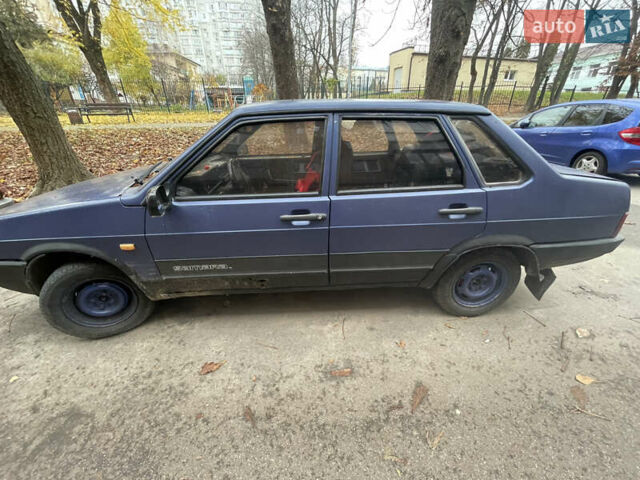 Синий ВАЗ 21099, объемом двигателя 1.5 л и пробегом 62 тыс. км за 357 $, фото 6 на Automoto.ua