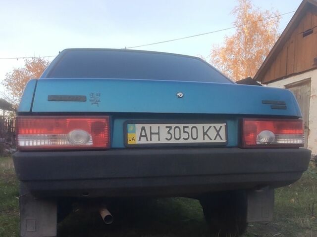 Синий ВАЗ 21099, объемом двигателя 1.5 л и пробегом 150 тыс. км за 478 $, фото 3 на Automoto.ua