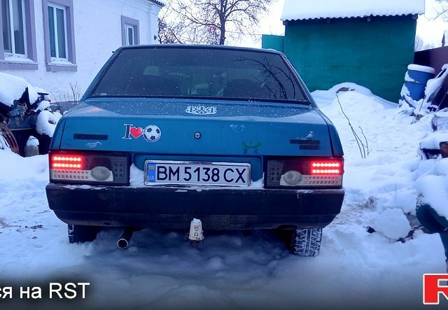 Синій ВАЗ 21099, об'ємом двигуна 1.5 л та пробігом 0 тис. км за 1299 $, фото 2 на Automoto.ua