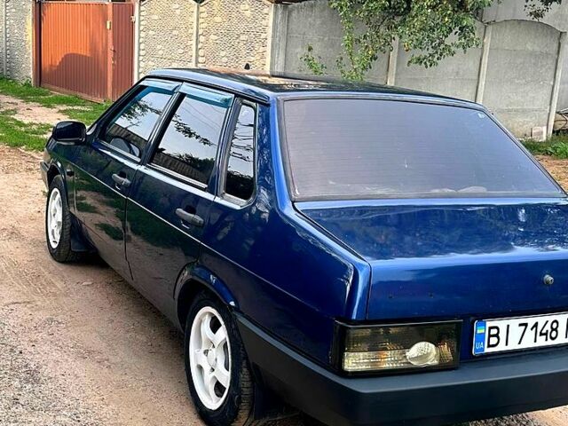 Синий ВАЗ 21099, объемом двигателя 1.5 л и пробегом 297 тыс. км за 2200 $, фото 6 на Automoto.ua