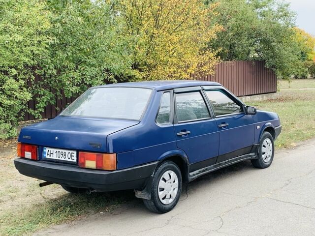 Синий ВАЗ 21099, объемом двигателя 1.5 л и пробегом 347 тыс. км за 850 $, фото 8 на Automoto.ua