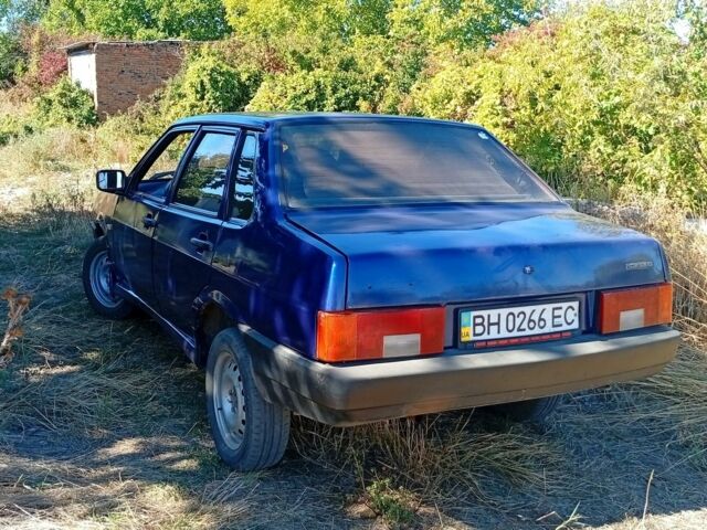 Синій ВАЗ 21099, об'ємом двигуна 1.6 л та пробігом 120 тис. км за 1400 $, фото 1 на Automoto.ua
