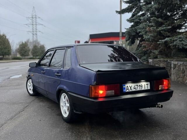 Синій ВАЗ 21099, об'ємом двигуна 1.5 л та пробігом 258 тис. км за 1400 $, фото 5 на Automoto.ua