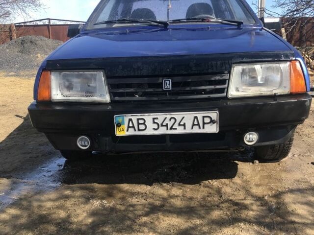 Синий ВАЗ 21099, объемом двигателя 0 л и пробегом 3 тыс. км за 1100 $, фото 1 на Automoto.ua