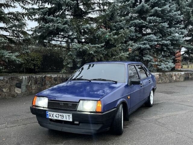 Синій ВАЗ 21099, об'ємом двигуна 1.5 л та пробігом 258 тис. км за 1400 $, фото 1 на Automoto.ua