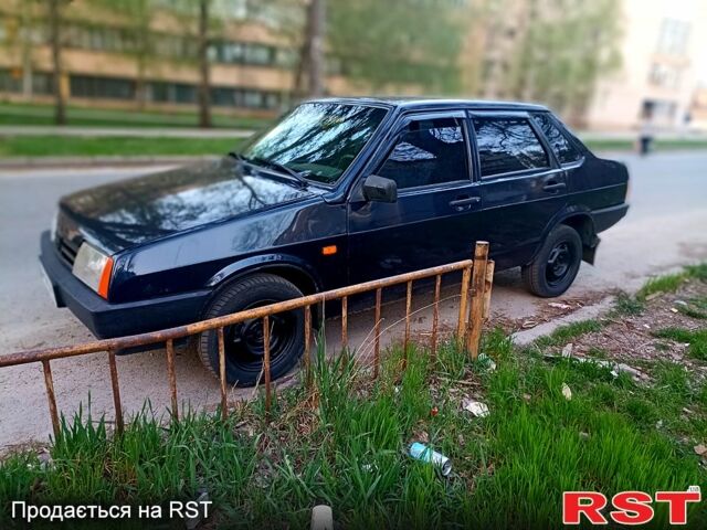 Синий ВАЗ 21099, объемом двигателя 1.5 л и пробегом 1 тыс. км за 1650 $, фото 1 на Automoto.ua