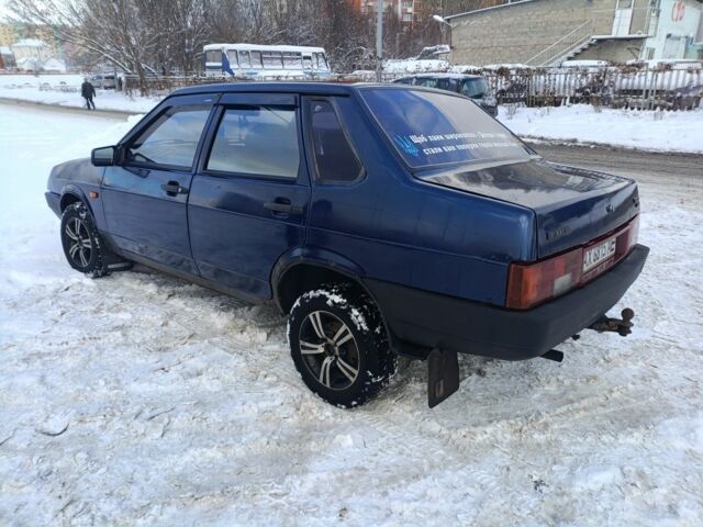 Синій ВАЗ 21099, об'ємом двигуна 1.5 л та пробігом 200 тис. км за 1183 $, фото 4 на Automoto.ua