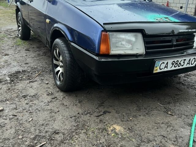 Синій ВАЗ 21099, об'ємом двигуна 1.5 л та пробігом 350 тис. км за 700 $, фото 3 на Automoto.ua