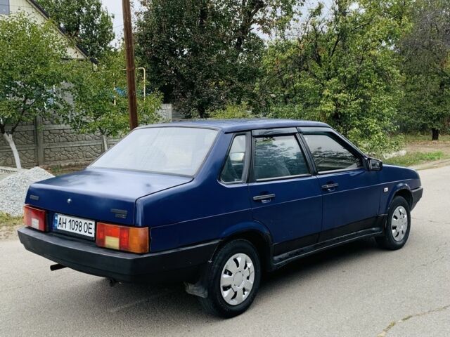 Синий ВАЗ 21099, объемом двигателя 1.5 л и пробегом 347 тыс. км за 850 $, фото 7 на Automoto.ua