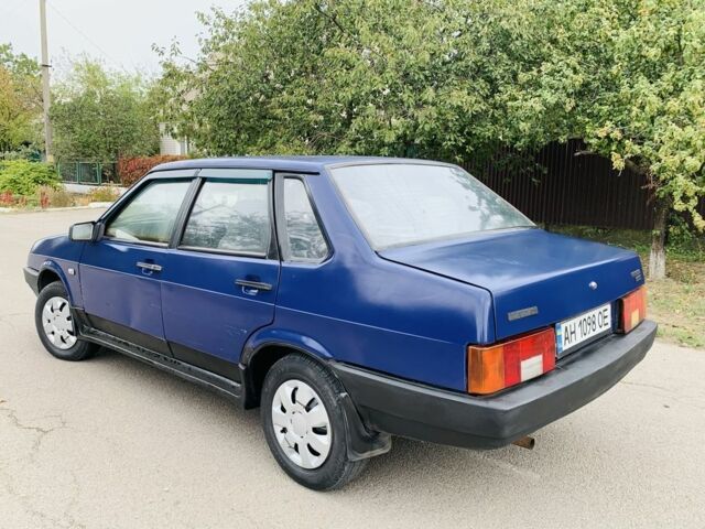 Синий ВАЗ 21099, объемом двигателя 1.5 л и пробегом 347 тыс. км за 850 $, фото 6 на Automoto.ua
