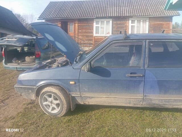 Синій ВАЗ 21099, об'ємом двигуна 1.5 л та пробігом 2 тис. км за 350 $, фото 11 на Automoto.ua