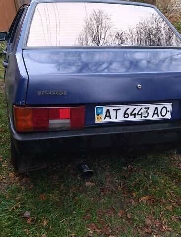 Синий ВАЗ 21099, объемом двигателя 1.5 л и пробегом 90 тыс. км за 950 $, фото 1 на Automoto.ua