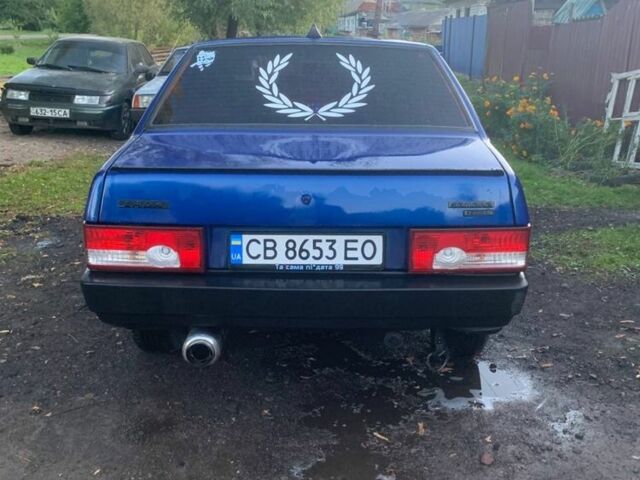 Синій ВАЗ 21099, об'ємом двигуна 1.5 л та пробігом 324 тис. км за 1050 $, фото 4 на Automoto.ua