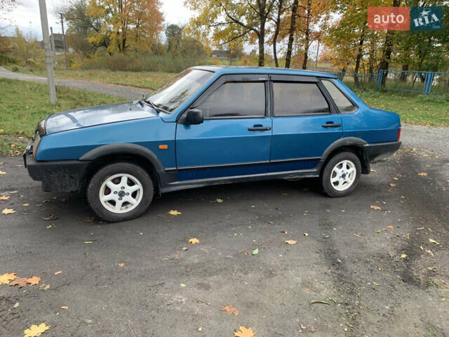 Синий ВАЗ 21099, объемом двигателя 1.5 л и пробегом 300 тыс. км за 1400 $, фото 7 на Automoto.ua