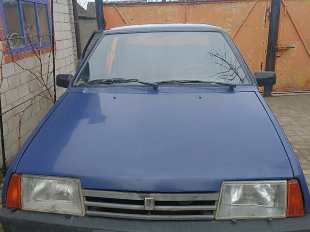 Синій ВАЗ 21099, об'ємом двигуна 1.5 л та пробігом 135 тис. км за 850 $, фото 1 на Automoto.ua