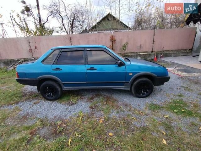 Синій ВАЗ 21099, об'ємом двигуна 1.5 л та пробігом 250 тис. км за 1000 $, фото 8 на Automoto.ua