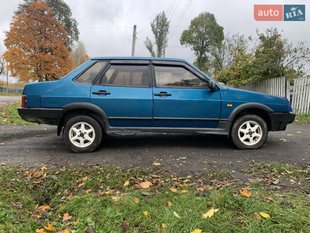Синий ВАЗ 21099, объемом двигателя 1.5 л и пробегом 300 тыс. км за 1400 $, фото 6 на Automoto.ua