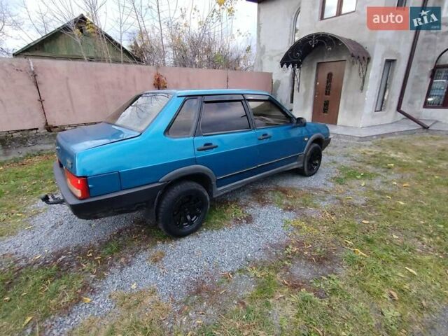 Синій ВАЗ 21099, об'ємом двигуна 1.5 л та пробігом 250 тис. км за 1000 $, фото 4 на Automoto.ua