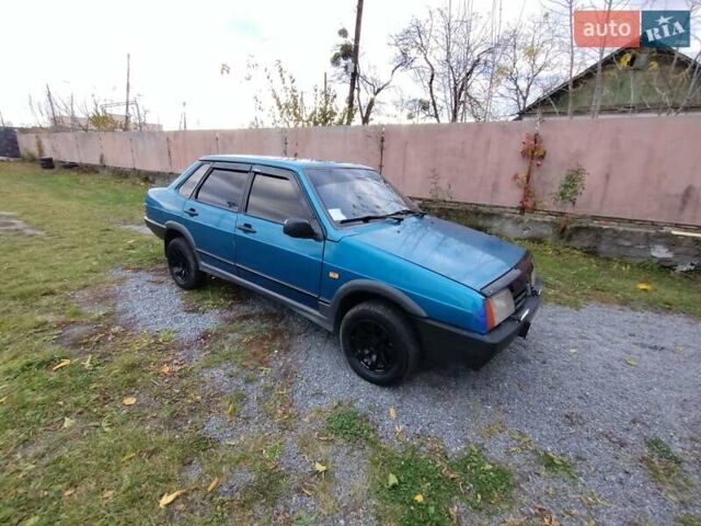 Синій ВАЗ 21099, об'ємом двигуна 1.5 л та пробігом 250 тис. км за 1000 $, фото 11 на Automoto.ua
