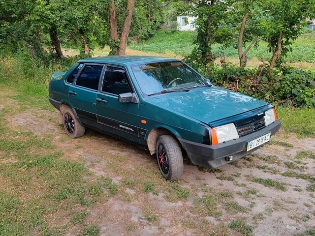 Синій ВАЗ 21099, об'ємом двигуна 0 л та пробігом 100 тис. км за 674 $, фото 3 на Automoto.ua