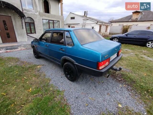 Синій ВАЗ 21099, об'ємом двигуна 1.5 л та пробігом 250 тис. км за 1000 $, фото 6 на Automoto.ua