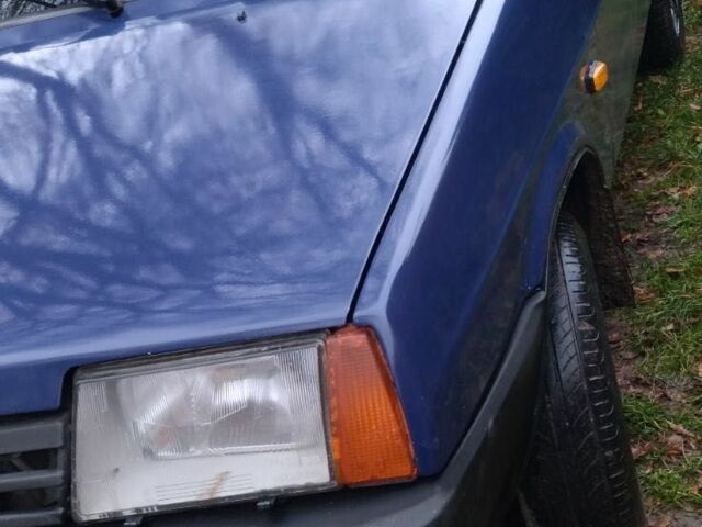 Синий ВАЗ 21099, объемом двигателя 1.5 л и пробегом 90 тыс. км за 950 $, фото 3 на Automoto.ua