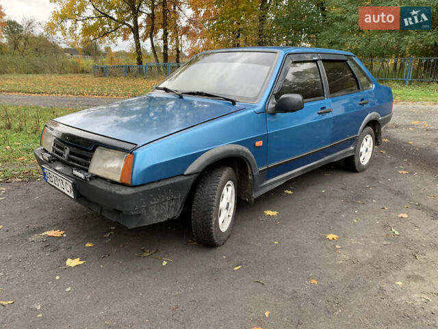 Синий ВАЗ 21099, объемом двигателя 1.5 л и пробегом 300 тыс. км за 1400 $, фото 5 на Automoto.ua