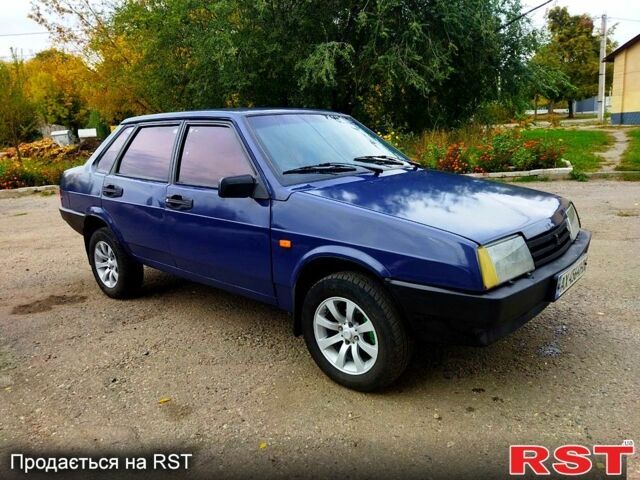Синій ВАЗ 21099, об'ємом двигуна 1.5 л та пробігом 183 тис. км за 1250 $, фото 1 на Automoto.ua