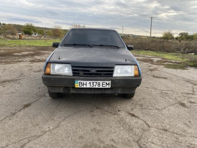 Синий ВАЗ 21099, объемом двигателя 1.5 л и пробегом 3 тыс. км за 800 $, фото 1 на Automoto.ua