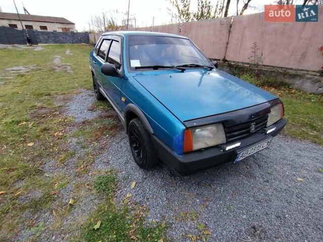 Синій ВАЗ 21099, об'ємом двигуна 1.5 л та пробігом 250 тис. км за 1000 $, фото 3 на Automoto.ua