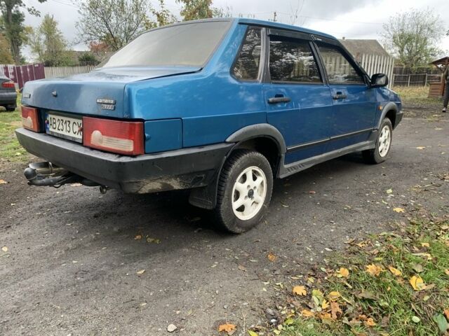 Синий ВАЗ 21099, объемом двигателя 1.5 л и пробегом 250 тыс. км за 1400 $, фото 5 на Automoto.ua