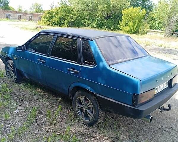 Синий ВАЗ 21099, объемом двигателя 1.5 л и пробегом 250 тыс. км за 2200 $, фото 3 на Automoto.ua