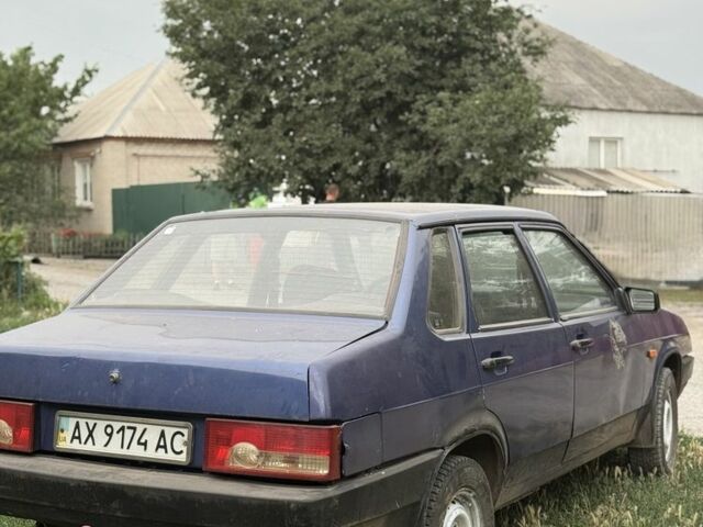 Синий ВАЗ 21099, объемом двигателя 1.6 л и пробегом 180 тыс. км за 1032 $, фото 3 на Automoto.ua