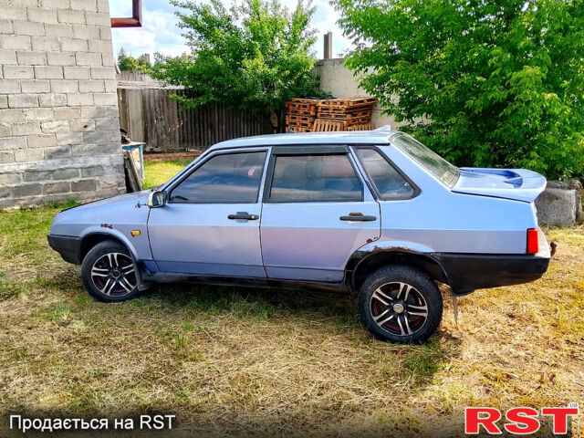 Синій ВАЗ 21099, об'ємом двигуна 1.5 л та пробігом 200 тис. км за 950 $, фото 3 на Automoto.ua