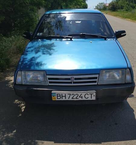 Синий ВАЗ 21099, объемом двигателя 1.5 л и пробегом 228 тыс. км за 1450 $, фото 5 на Automoto.ua