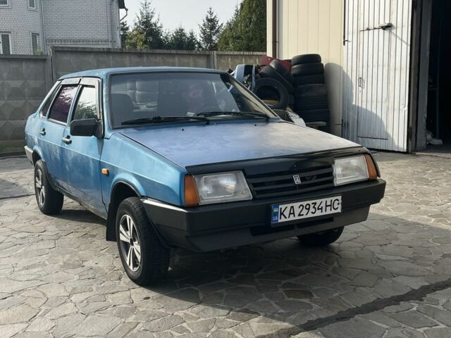 Синий ВАЗ 21099, объемом двигателя 1.5 л и пробегом 3 тыс. км за 1200 $, фото 5 на Automoto.ua