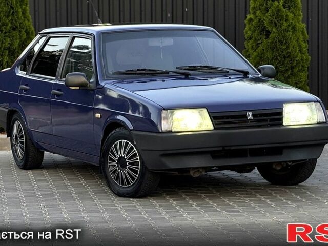 Синій ВАЗ 21099, об'ємом двигуна 1.5 л та пробігом 180 тис. км за 1200 $, фото 1 на Automoto.ua