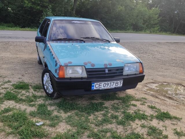Синий ВАЗ 21099, объемом двигателя 1.5 л и пробегом 288 тыс. км за 1000 $, фото 11 на Automoto.ua