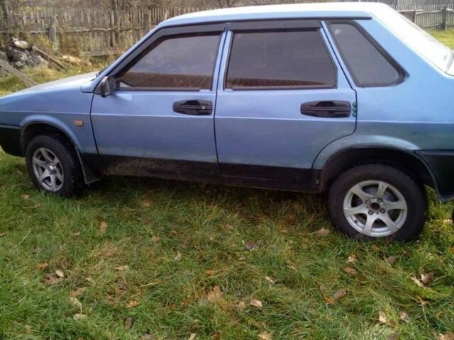 Синий ВАЗ 21099, объемом двигателя 0 л и пробегом 3 тыс. км за 1500 $, фото 2 на Automoto.ua