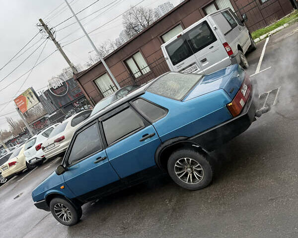 Синий ВАЗ 21099, объемом двигателя 1.5 л и пробегом 200 тыс. км за 1199 $, фото 8 на Automoto.ua