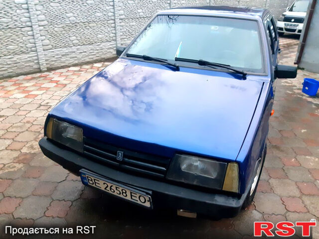 Синий ВАЗ 21099, объемом двигателя 1.5 л и пробегом 1000 тыс. км за 1100 $, фото 6 на Automoto.ua