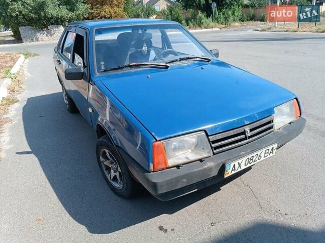 Синий ВАЗ 21099, объемом двигателя 0 л и пробегом 393 тыс. км за 850 $, фото 1 на Automoto.ua