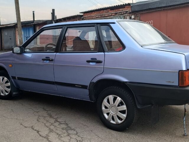 Синій ВАЗ 21099, об'ємом двигуна 1.5 л та пробігом 230 тис. км за 1550 $, фото 7 на Automoto.ua