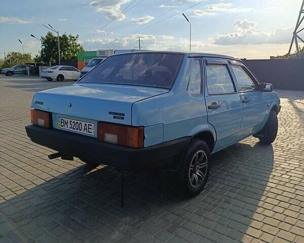 Синий ВАЗ 21099, объемом двигателя 1.5 л и пробегом 220 тыс. км за 1400 $, фото 3 на Automoto.ua
