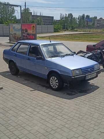 Синий ВАЗ 21099, объемом двигателя 1.5 л и пробегом 100 тыс. км за 1780 $, фото 7 на Automoto.ua