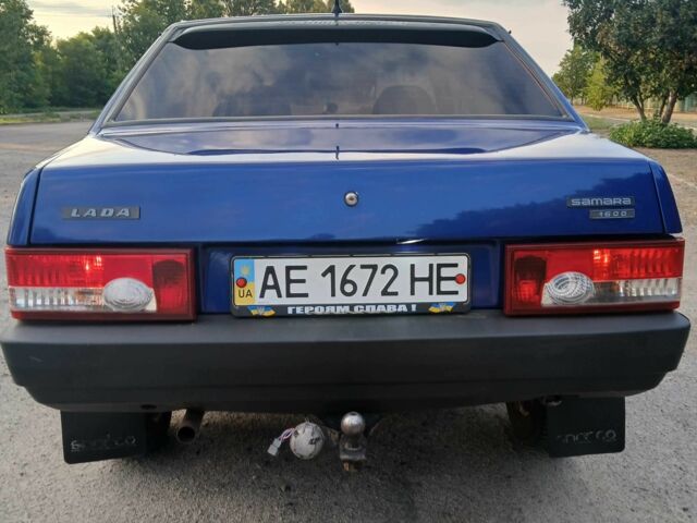 Синий ВАЗ 21099, объемом двигателя 1.5 л и пробегом 100 тыс. км за 2000 $, фото 5 на Automoto.ua