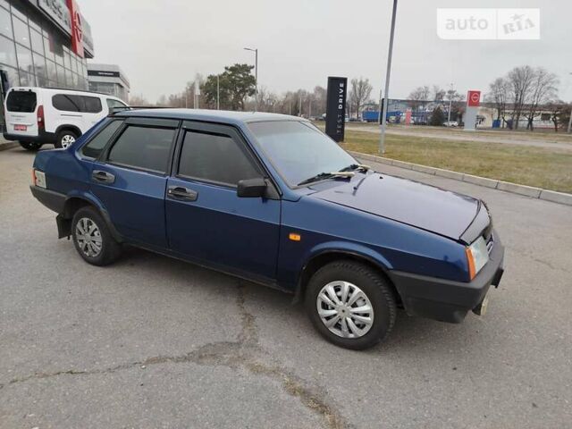 Синій ВАЗ 21099, об'ємом двигуна 1.5 л та пробігом 197 тис. км за 1990 $, фото 3 на Automoto.ua